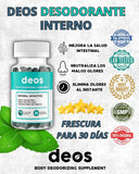 DEOS - DESODORANTE INTERNO DE 30 CAPSULAS