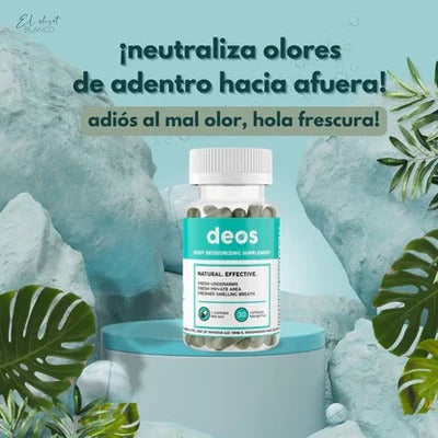 DEOS - DESODORANTE INTERNO DE 30 CAPSULAS